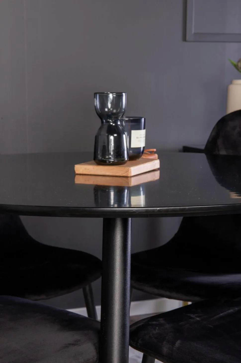 Venture Home Spisebordssæt Plaza med 4 stole Polar