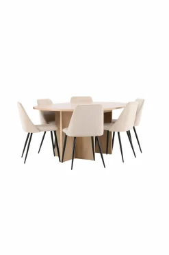 Venture Home Spisebord Strada med stol Night