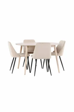 Venture Home Spisebord Flora med stol Night