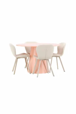 Venture Home Spisebord Lanzo med Lilja-stol