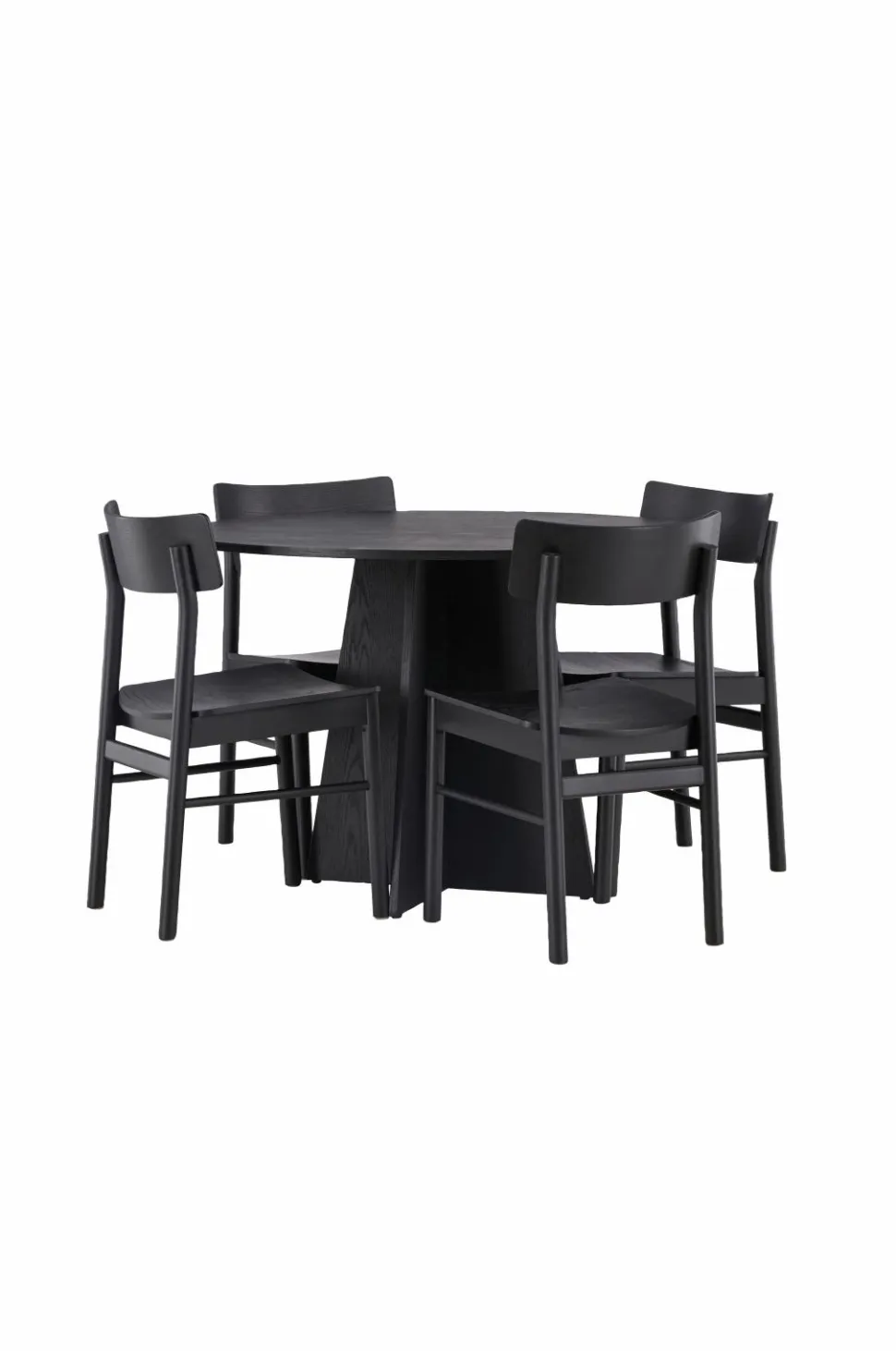 Venture Home Spisegruppe Bootcut Round og stolene Montros