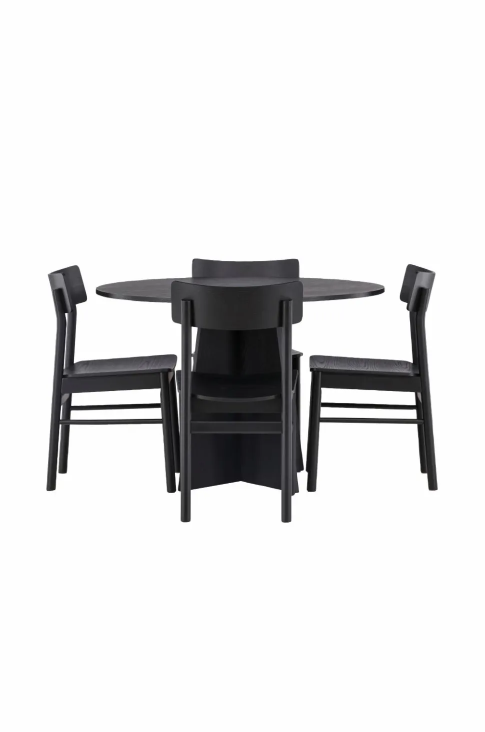 Venture Home Spisegruppe Bootcut Round og stolene Montros