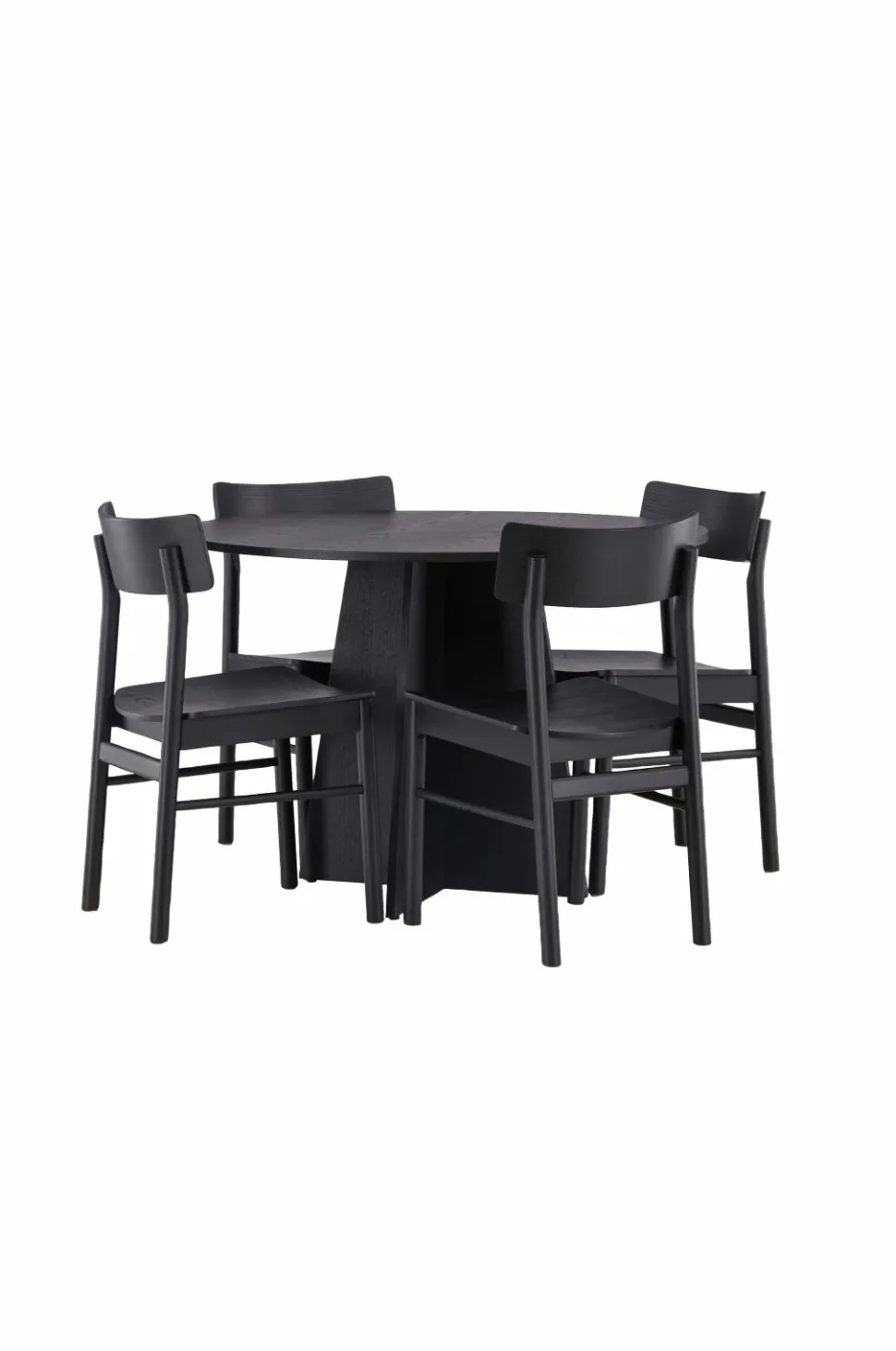 Venture Home Spisegruppe Bootcut Round og stolene Montros