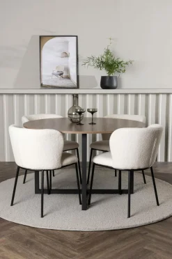 Venture Home Spisegruppe Durango med 4 stk. stole Edina