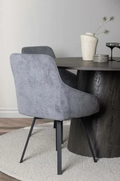 Venture Home Spisegruppe Lanzo med 4 stole Rosie