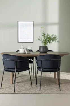 Venture Home Spisegruppe Andy med stole Selma