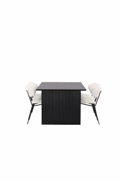 Venture Home Spisegruppe Vail med 6 stole Chico