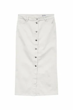 Vero Moda Cowboynederdel vmWild Alvida Button HR 7/8 Clr Sk