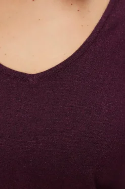 Vero Moda Curve Pullover vmChappyglitter LS 2way Pull Boo CU