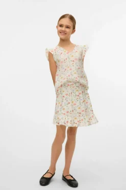Vero Moda Girl Nederdel vmJosie Marigold MW Short Skirt Wvn