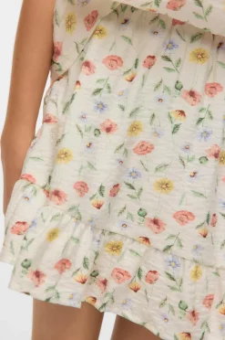 Vero Moda Girl Nederdel vmJosie Marigold MW Short Skirt Wvn