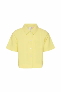 Vero Moda Girl Skjorte vmHart SS Short Shirt Wvn Girl