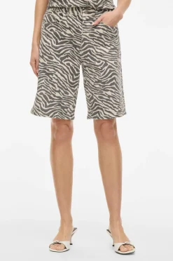 Vila Denimshorts viChia HW Long Denim Shorts