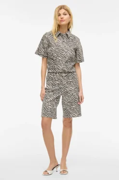 Vila Denimshorts viChia HW Long Denim Shorts