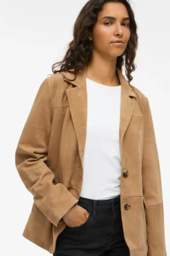 Vila Habitjakke viIda L/S Suede Blazer