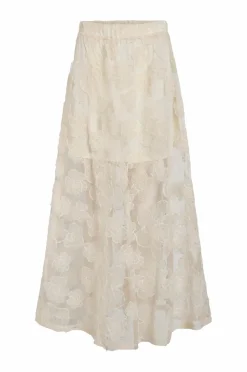 Vila Maxi nederdel viKaria HW Lace Midi Skirt