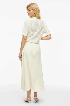 Vila Nederdel viFreja HW Ankle Skirt/tes