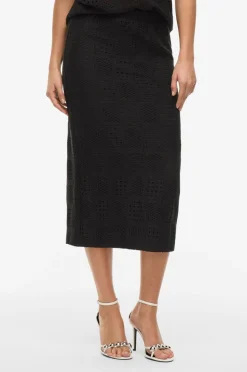 Vila Nederdel viNovira HW Midi Skirt