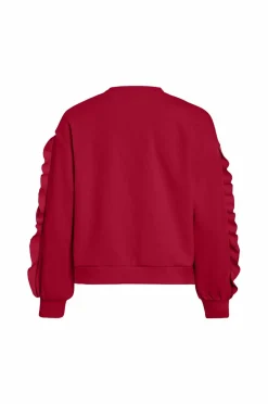 Vila Sweatshirt viMentina Flounce O-neck L/S