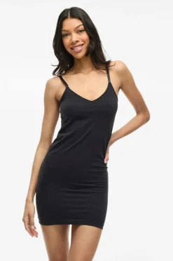 Vila Underkjole viMacie V-neck S/L Seamless