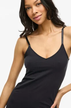 Vila Underkjole viMacie V-neck S/L Seamless