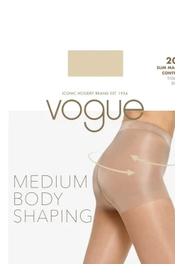 Vogue Strømpebukser Ladies Den Pantyhose, Slim Magic 20den - medium support