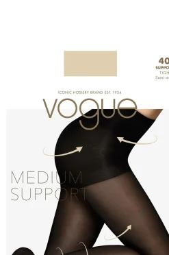 Vogue Støttestrømpebukser Ladies Den Pantyhouse - medium support