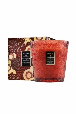 Voluspa Forbidden Fig Boxed Luxe Jar Candle 80H