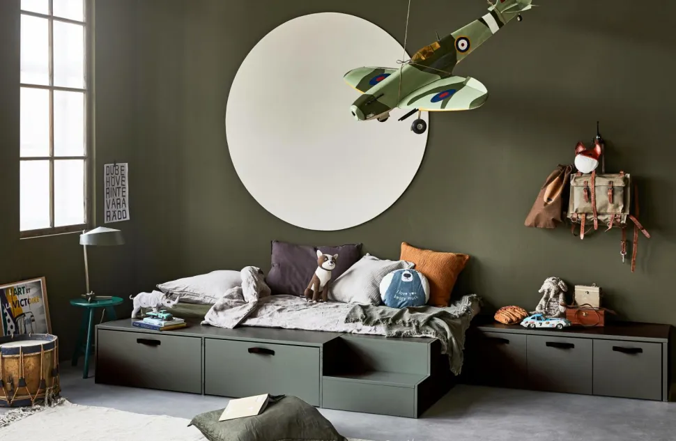 vtwonen Seng m opbevaring Stage 80x200 cm