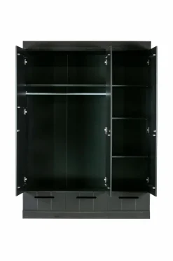 WOOOD Garderobe Connect m struktur, H195xB140xD53