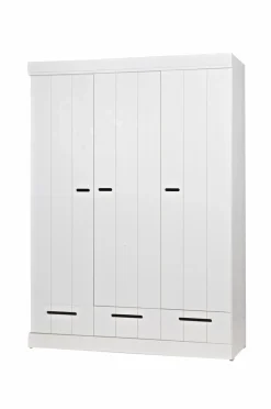 WOOOD Garderobe Connect m struktur, H195xB140xD53