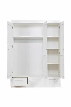 WOOOD Garderobe Connect m struktur, H195xB140xD53