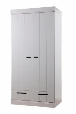 WOOOD Garderobe Connect m struktur, H195xB94xD53