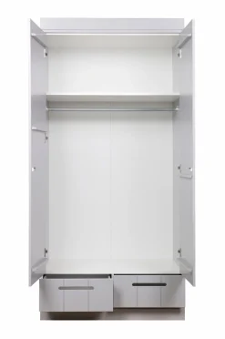 WOOOD Garderobe Connect m struktur, H195xB94xD53