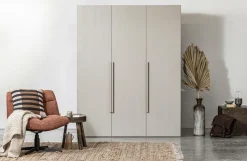 WOOOD Garderobeskab 3 låger Rens