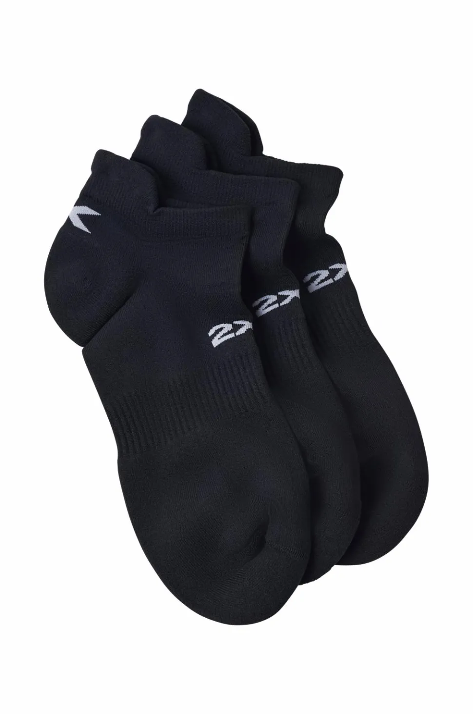 2XU Løbestrømpe Ankle Socks 3-pak