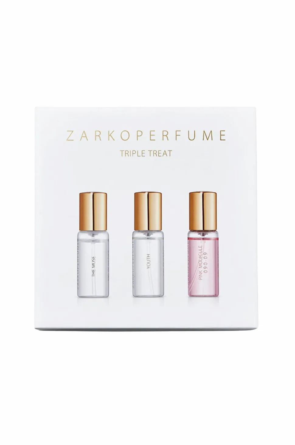 Zarkoperfume Giftbox Triple Treat Pink Molécule Edp 12 Ml, The Muse Edp 12 Ml, Youth Edp 12 Ml