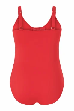 Zizzi Badedragt sPauline Tie Swimsuit Solid