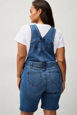 Zizzi Denimshorts jEvlia Dungaree Shorts