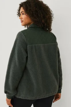 Zizzi Jakke Aophelia fleece