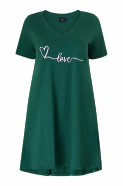 Zizzi Natkjole mAlba S/S Blk Dress