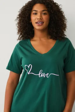 Zizzi Natkjole mAlba S/S Blk Dress