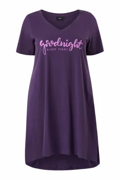 Zizzi Natkjole mAlba S/S Blk Dress