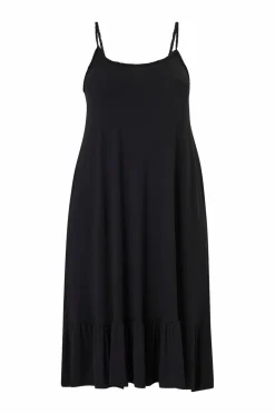 Zizzi Strandkjole sBraid S/L Blk Dress