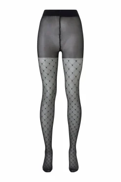 Zizzi Strømpebukser Tights 25 Den Hearts