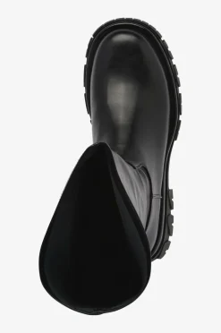 Zizzi Støvler fHelli PU Long Boots ekstra bred pasform