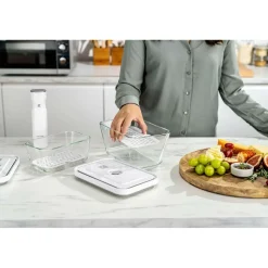 ZWILLING Drypbakker Fresh & Save til glasbeholder M/L 2-pak