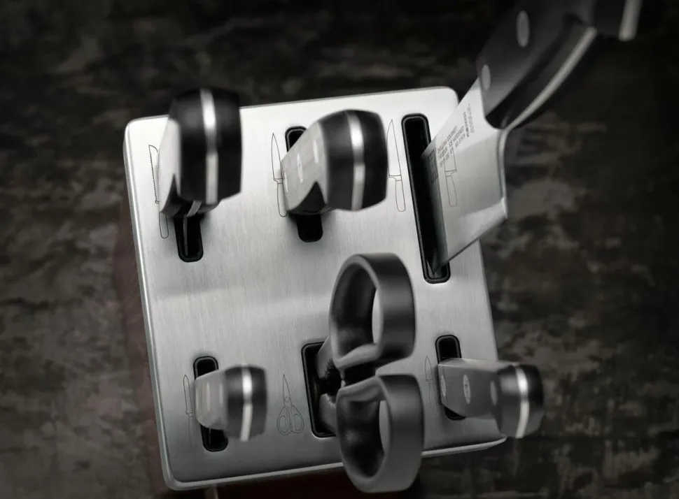 ZWILLING Knivsæt med selvslibende knivblok Gourmet 7 dele