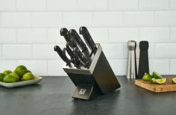 ZWILLING Knivsæt med selvslibende knivblok Gourmet 7 dele
