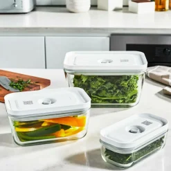 ZWILLING Vakuumbeholdersæt Fresh & Save 3 stk. S, M og L Glas